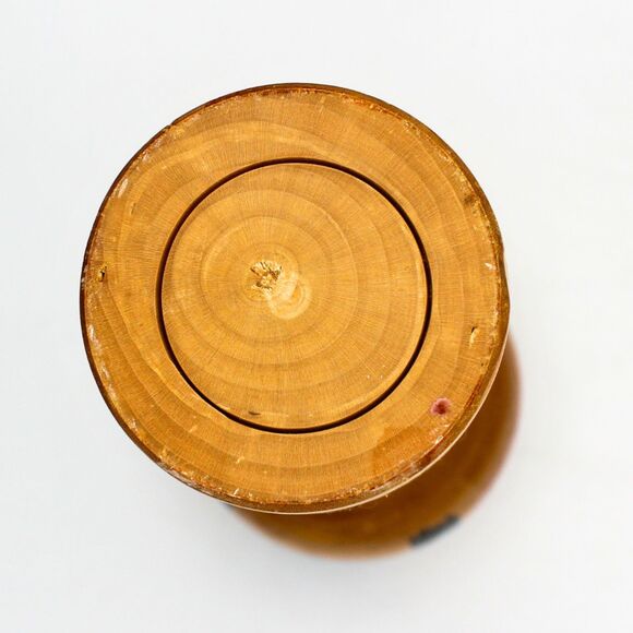 Vintage Japanese Kokeshi Doll 12” Handcrafted Wood Figurine Signed Hand Painted - Picture 7 of 7